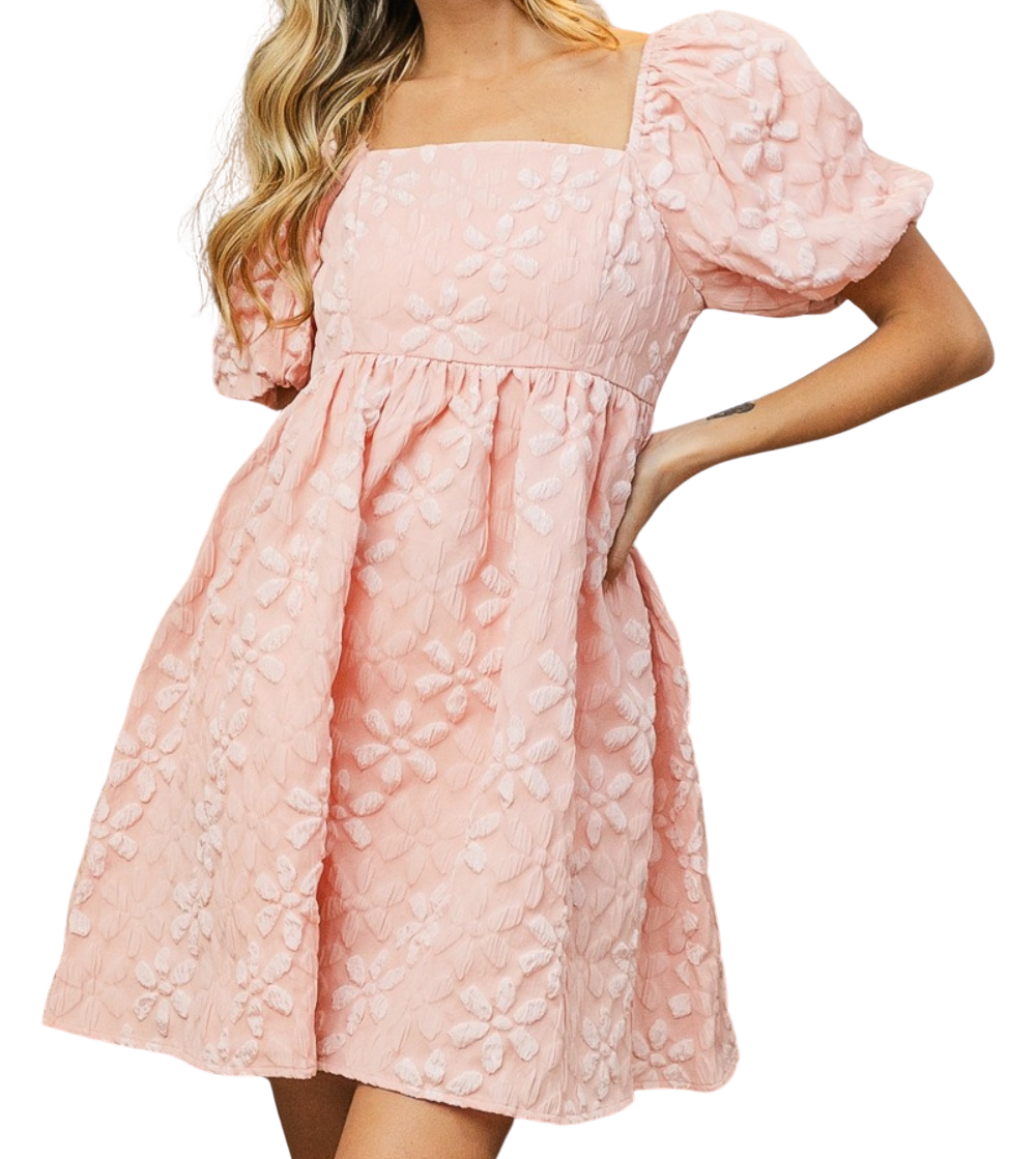 Flower Girl Mini Dress