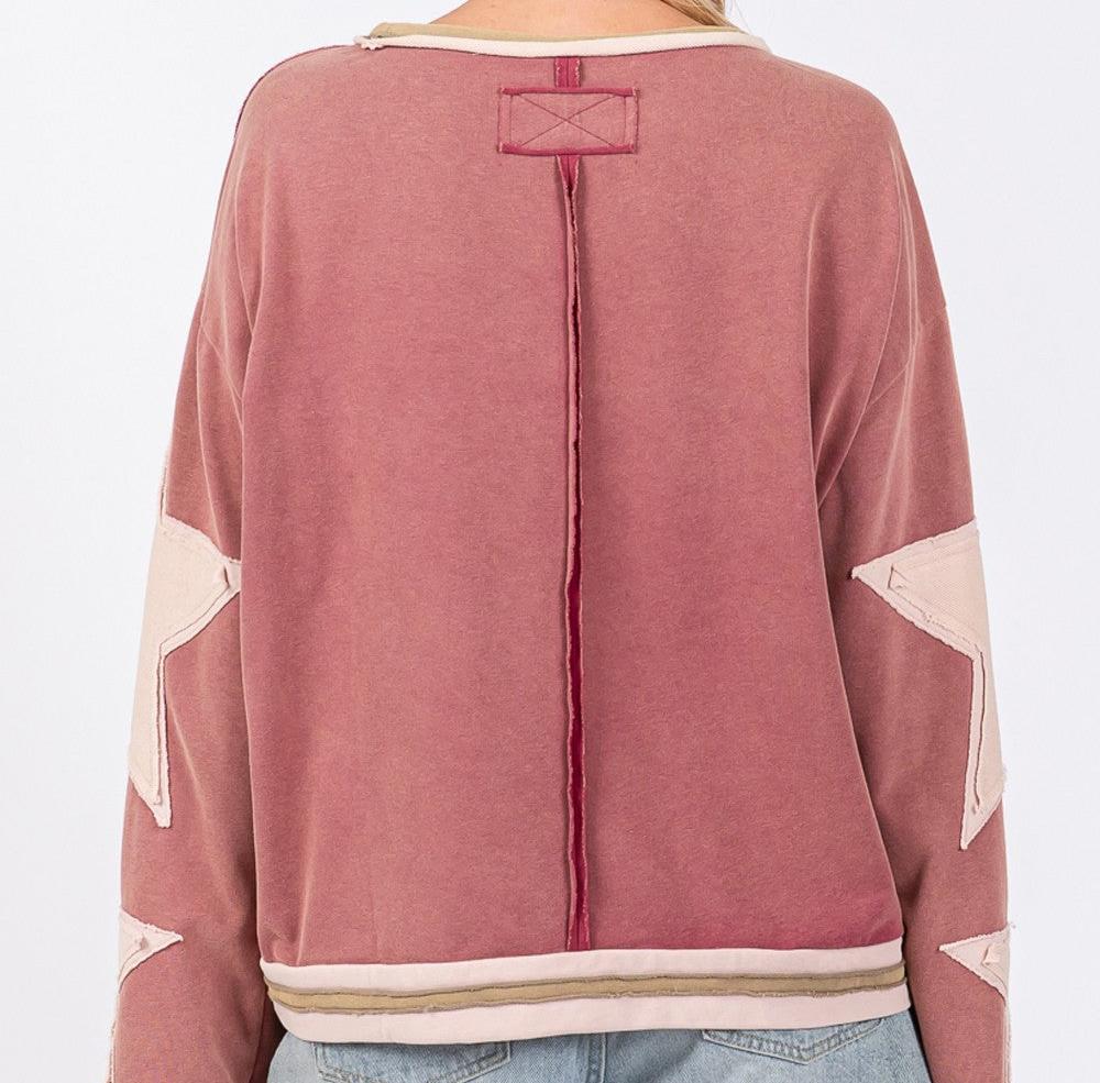 Star Patch Sweatshirt