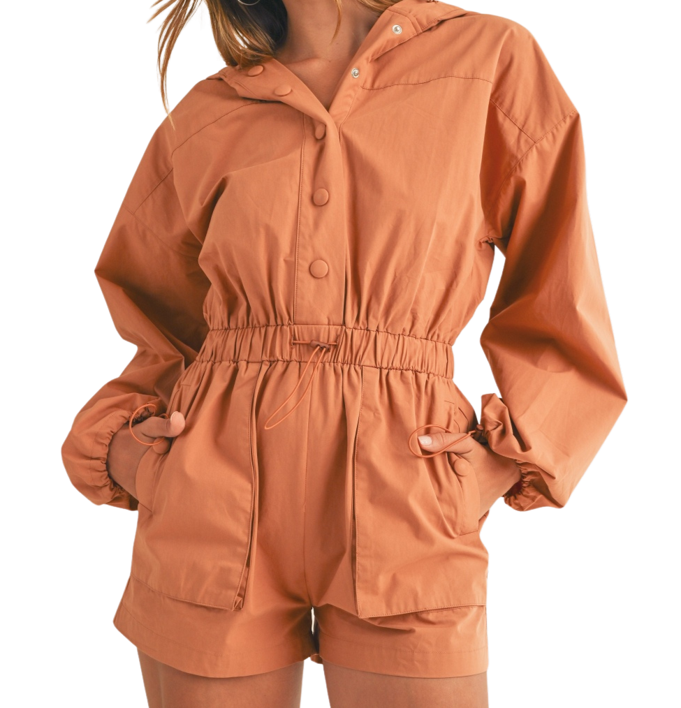 Day Date Hooded Romper