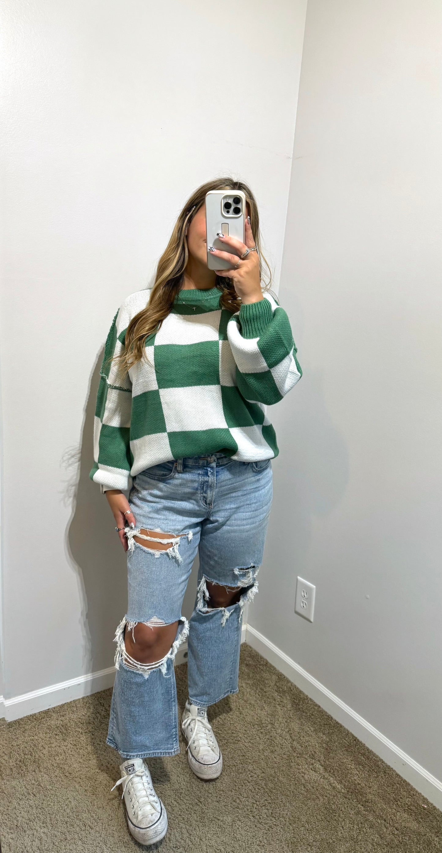 Checkmate Sweater
