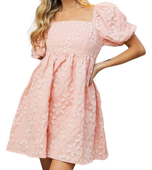 Flower Girl Mini Dress