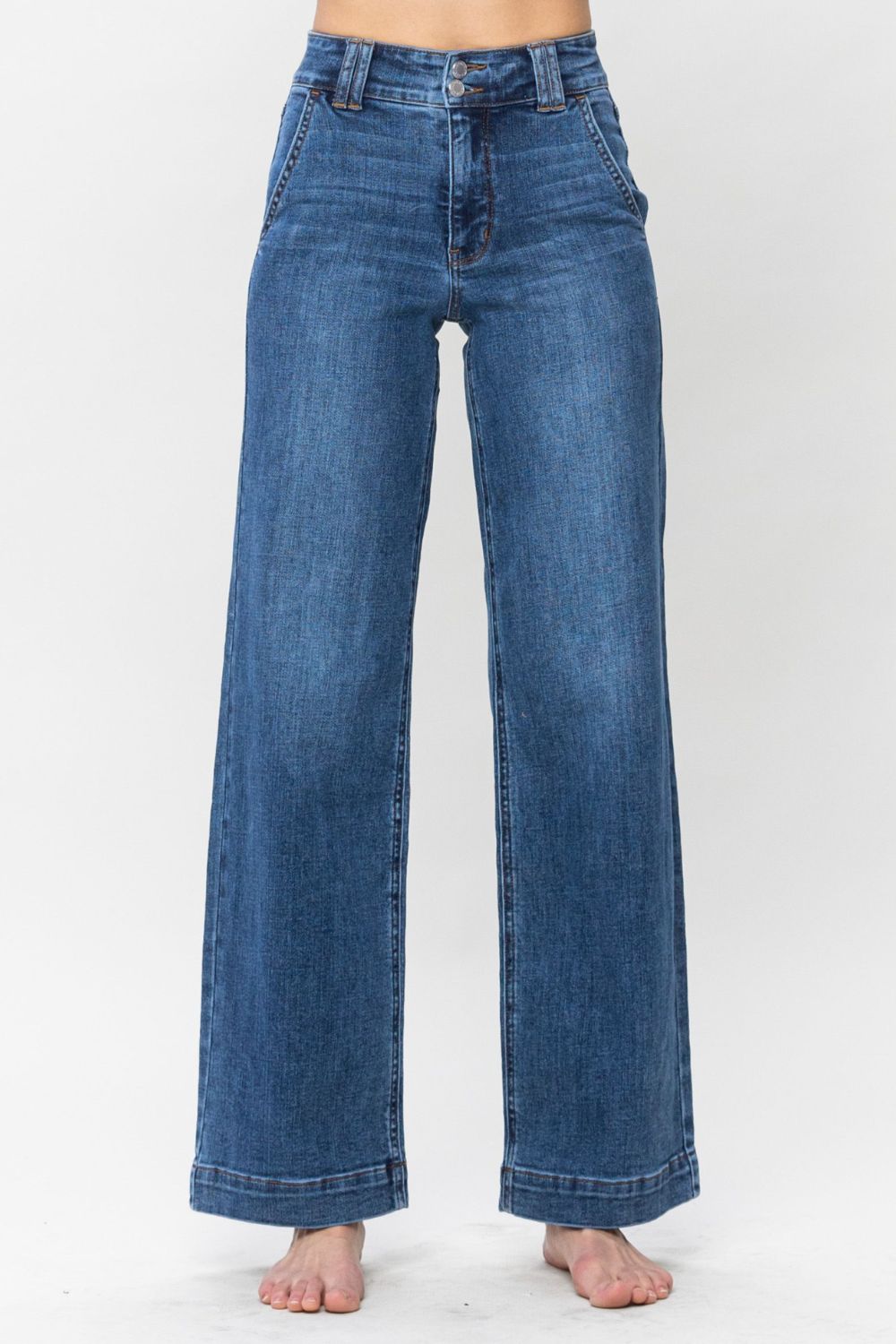 Judy Blue Wide Leg Jeans