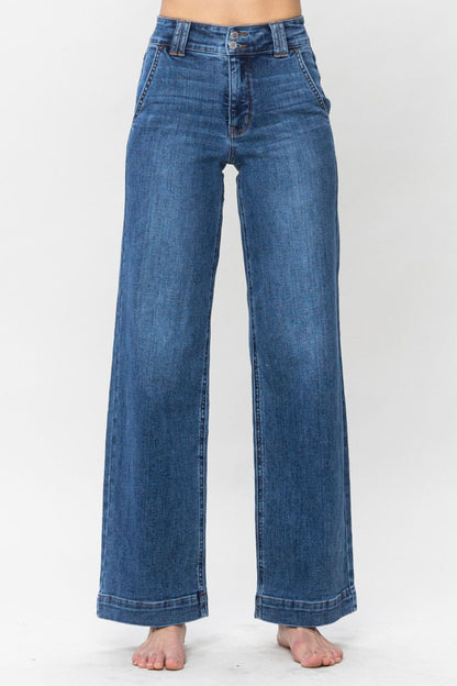 Judy Blue Wide Leg Jeans