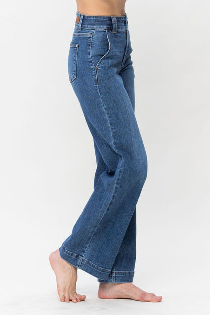 Judy Blue Wide Leg Jeans